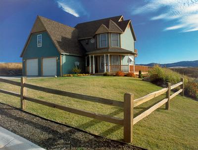 split rail fence project